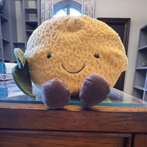 Jellycat Lemon NEW!  FAST SHIP Jellycat Amuseables Lemon